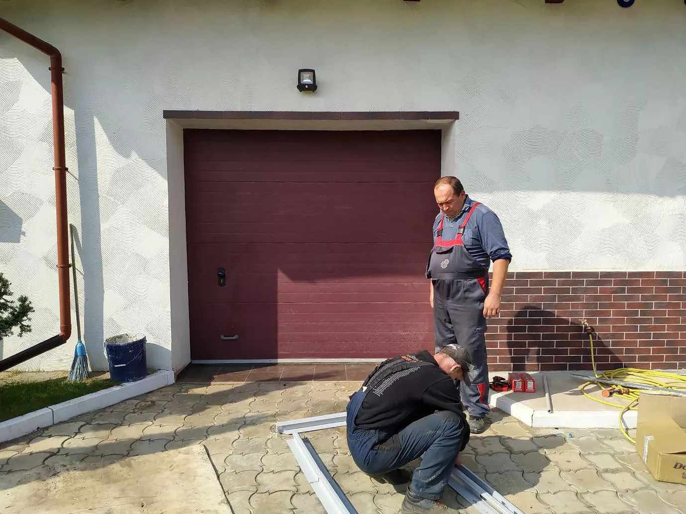 Ремонт и обслуживание секционных автоматических ворот