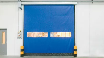 Противопожарные шторы Doorhan DHSFP 1800х2200 синие